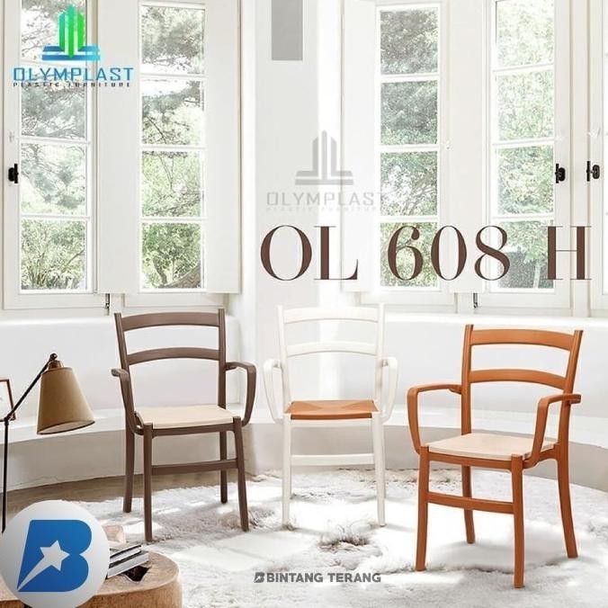 Terlaris Kursi Plastik Olymplast Ol 608 H (4 Pcs) Lapaknyamarlin