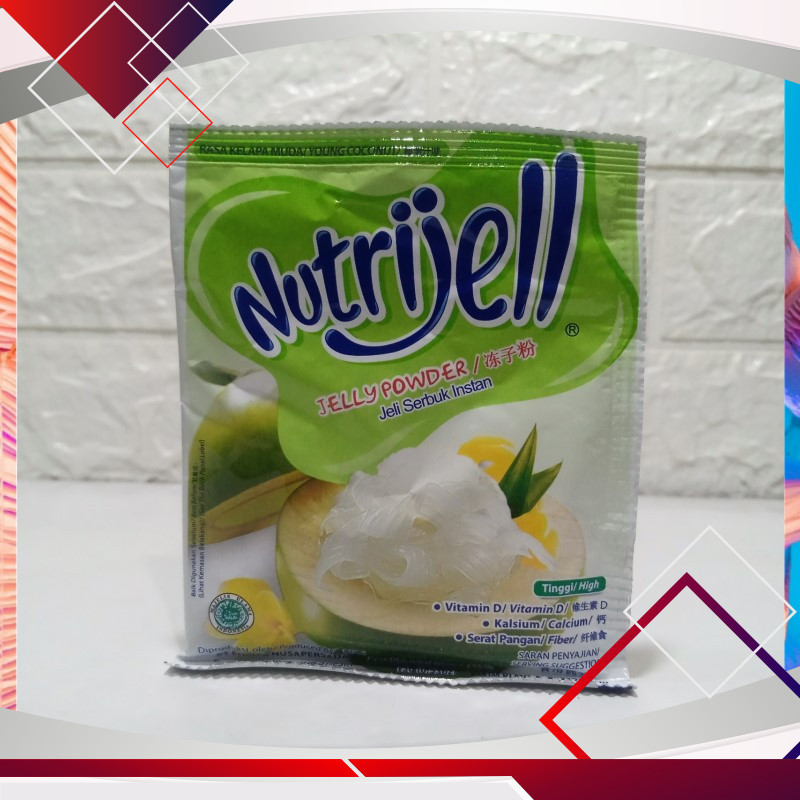 

Nutrijell Rasa Kelapa Muda 15gr .