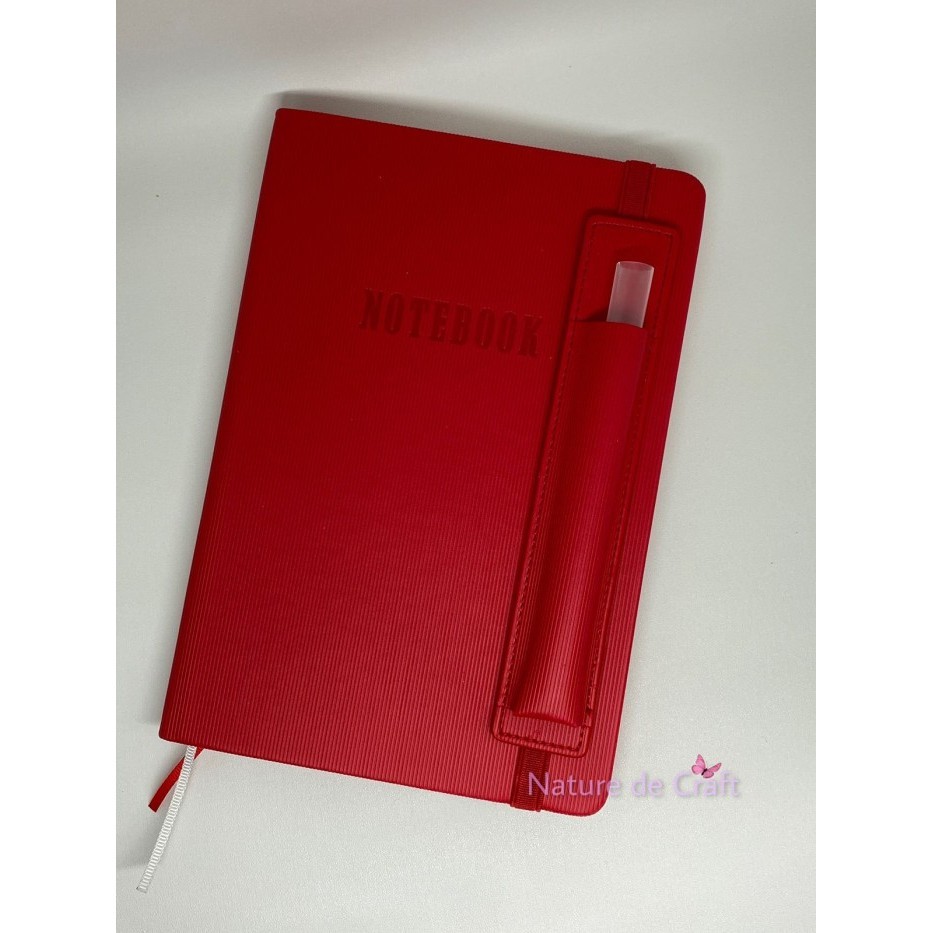 

Mudah Notebook / Journal Book / Buku Agenda / Buku Agenda Dengan Tempat Pena Limited