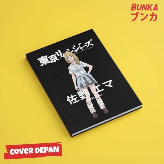 

Promo Notebook Anime Tokyo Revengers Emma Hardcover A5 Notes Agenda Planner Limited