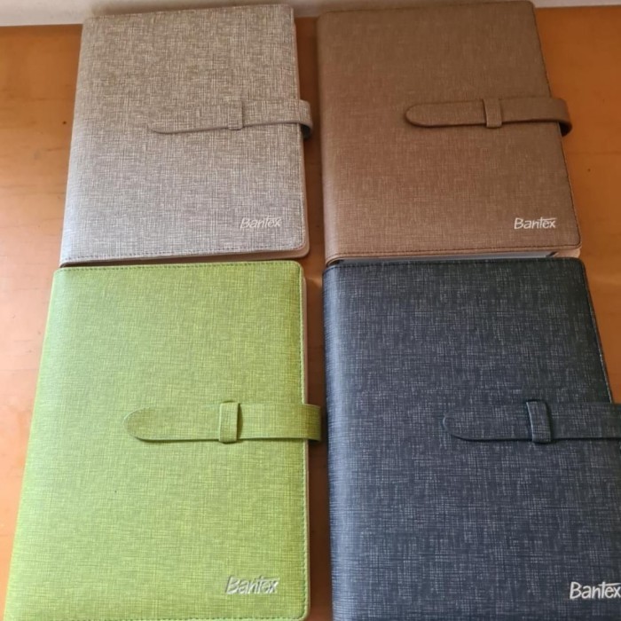 

Murah Buku Agenda Planner Cover Kulit Merk Bantex 7491 - Hitam Bergaransi