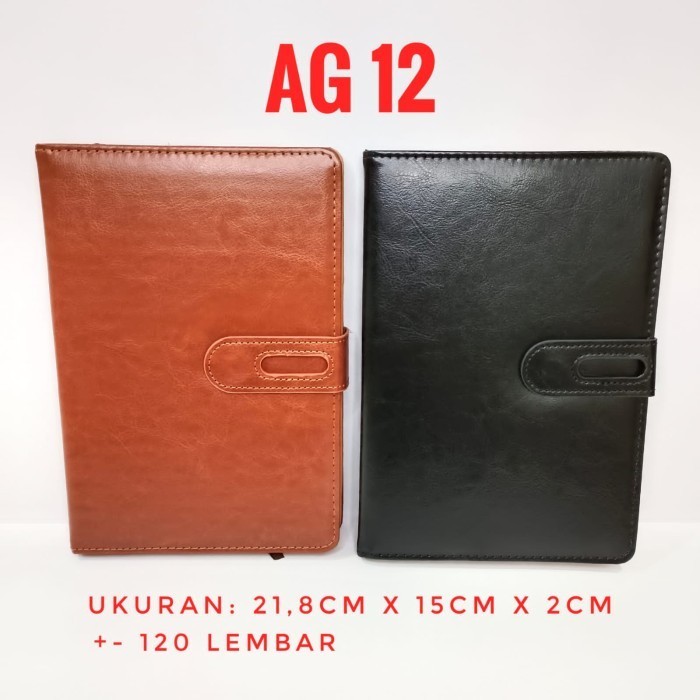 

Bergaransi Ag 12 Agenda Kulit A5, Agenda Custom, Notes, Notebook Hemat