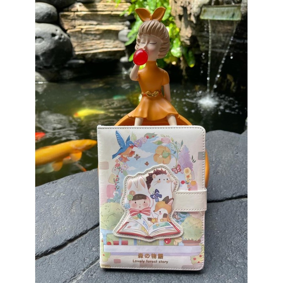 

Mantap Diary / Notebook Lovely Forest Story / Agenda Import Murah