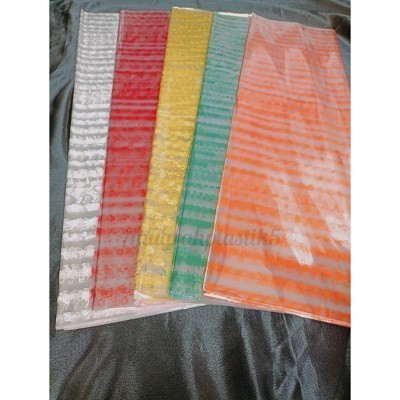 

Silahkan Order] Plastik kado kaca lembaran / plastik bungkus Souvenir PER LEMBAR