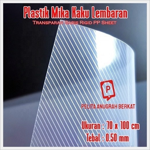 

Kusus Hari Ini Plastik Mika Transparan Garis Cover Agenda Kotak Lembaran 70X100Cm Terbatas
