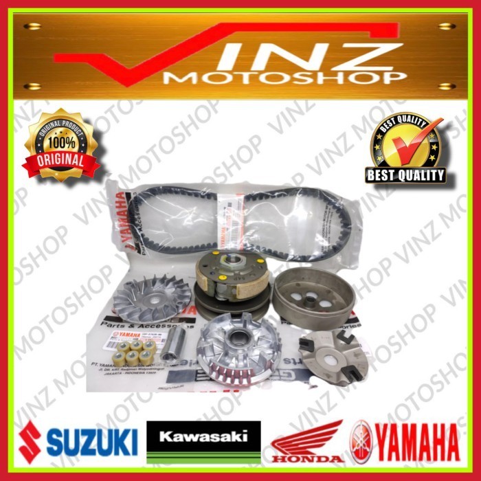Paket Cvt Lengkap Vanbelt Roller Motor Yamaha Mio J Fino Soul Gt 115