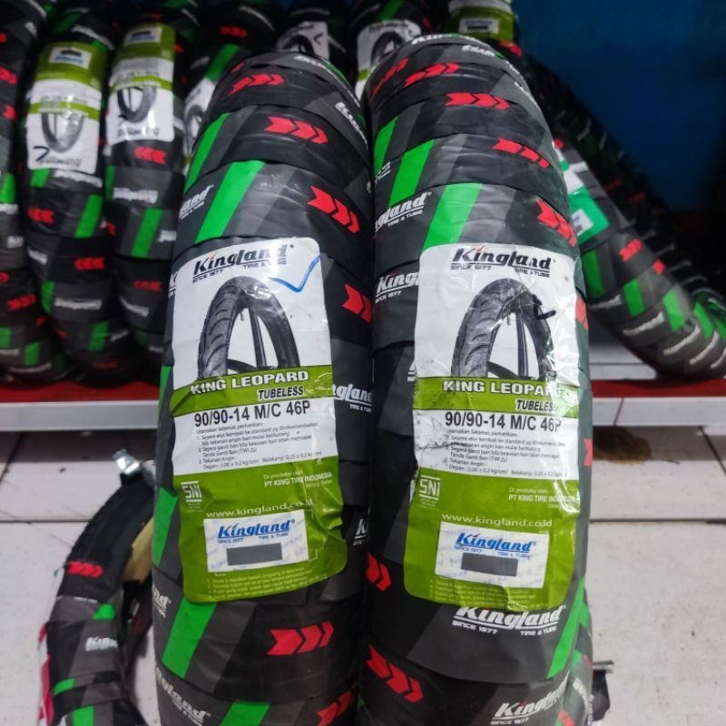 Ban tubeless 90/90-14