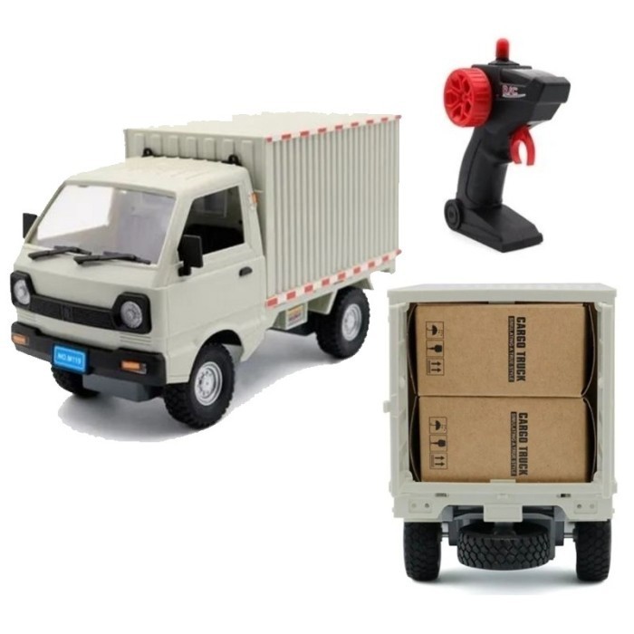 Mobil Remote Control RC Mobil Box Cargo Truck Truk Pick Up Barang