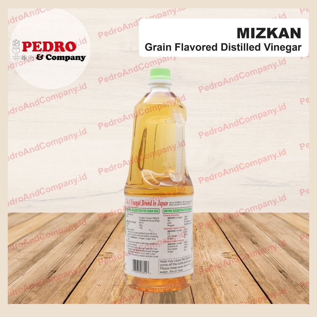 

zkan cuka fermentasi grain distilled vinegar / rin sushi rice 1.8L