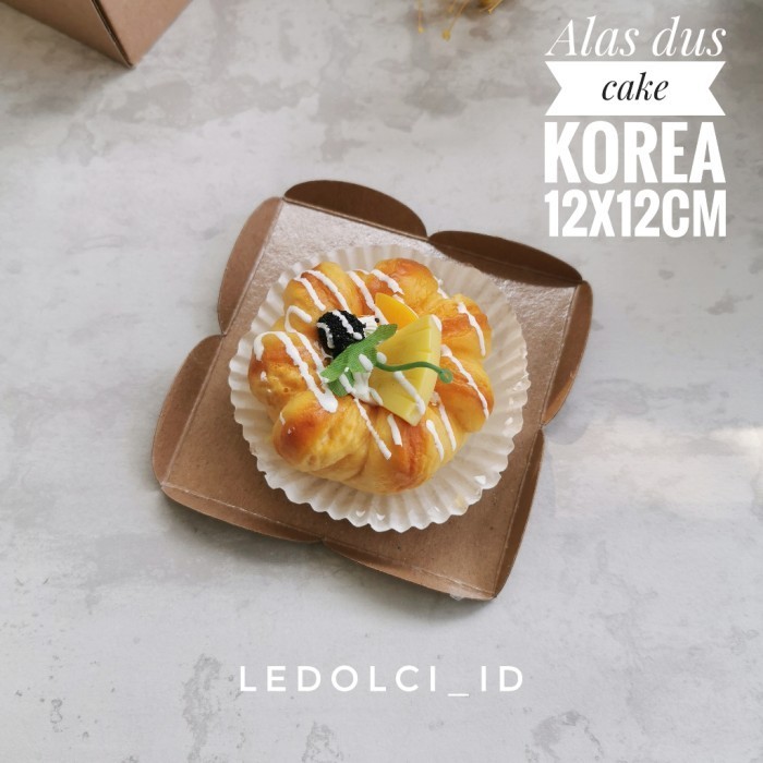 

#####] (10 PCS) AA12 INSERT ALAS BOX CAKE KOREA 12 x 12 CM (INSERTNYA SAJA)