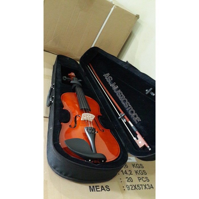 Biola Akustik 4/4 - Biola Makoa Full Set Hardcase - Biola Dewasa
