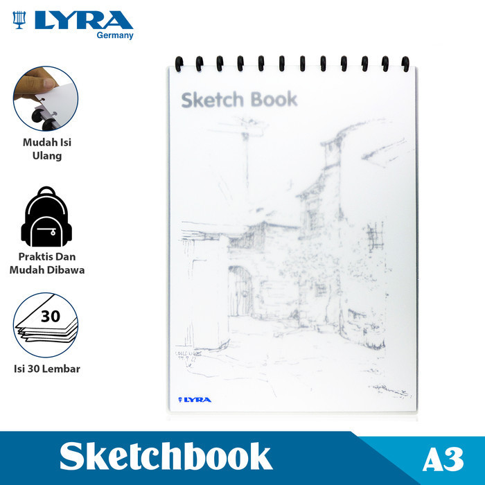 

Mudah Lyra Buku Sketsa Ukuran A3 30 Lembar Lyr-9210290 Hemat