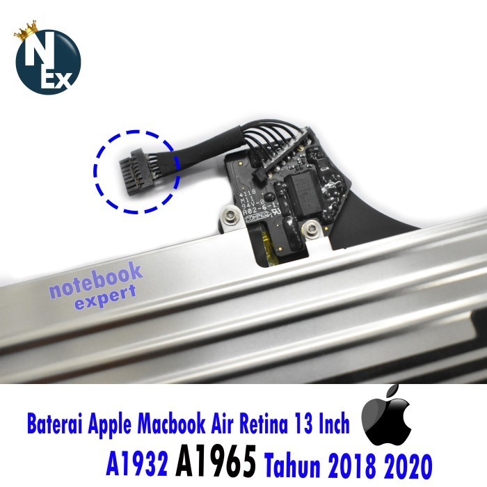 Baterai Apple Macbook Air Retina 13 Inch A1932 A1965 Tahun 2018-2020