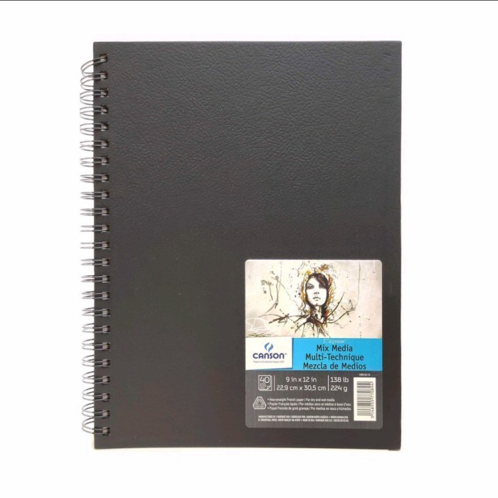 

Wow Canson Art Book Mix Media 22,9 X 30,5Cm 40 Sheets Terlaris
