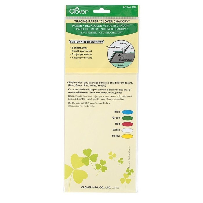 

Jualan Clover Tracing Paper "Chacopy" (5 Ea) Hot Sale