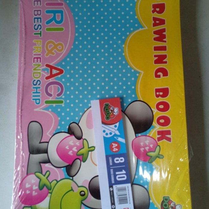 

Cantik Buku Gambar A4 Dodo 8 Lembar (Isi 10 Buku) Bergaransi