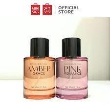 Miniso Perfume Ballerina Eau De Toilette Pink Romance Amber Grace Parfum Miniso Parfum Wanita