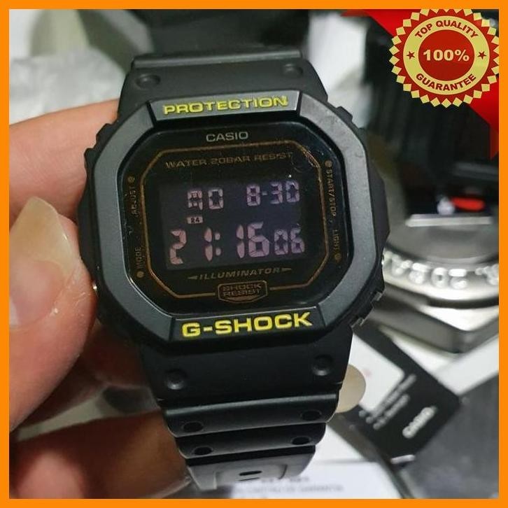 (JOHA) JAM TANGAN GSHOCK DW5600 DW5600BBM DW5600BBM-1DR SECOND CUSTOM