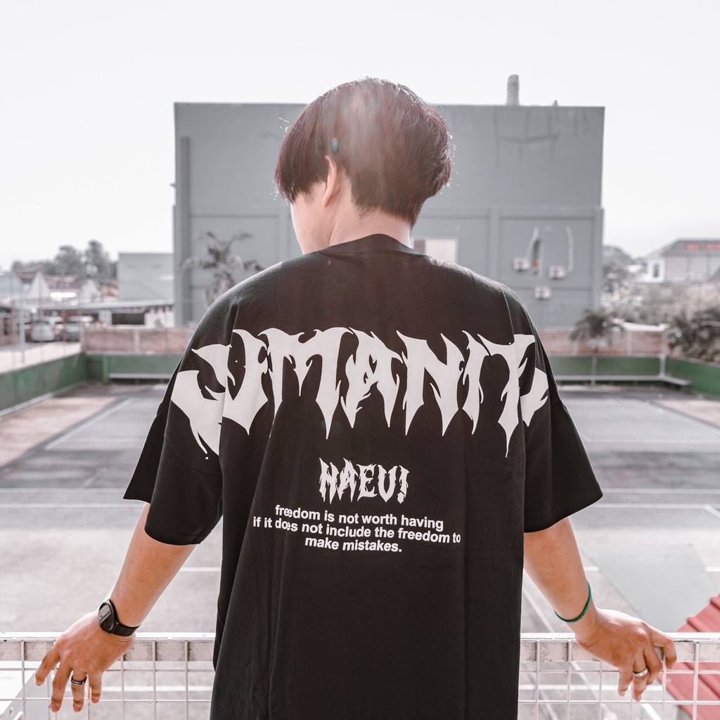 [BEST DEAL] HAEV! T-shirt Oversize - Humanity T-shirt/kaos/pakaian