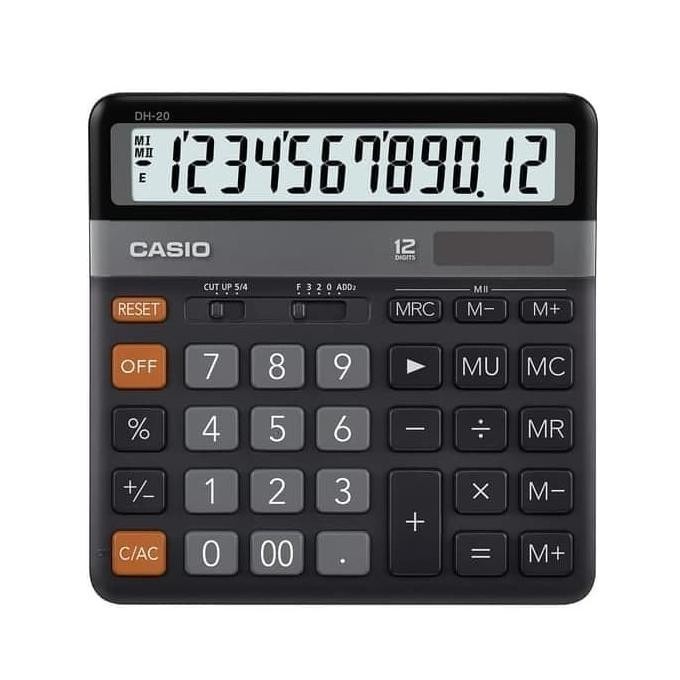 

Flash Sale - CASIO DH-20 - KALKULATOR MEJA / CALCULATOR DH20 - DH-12 ~