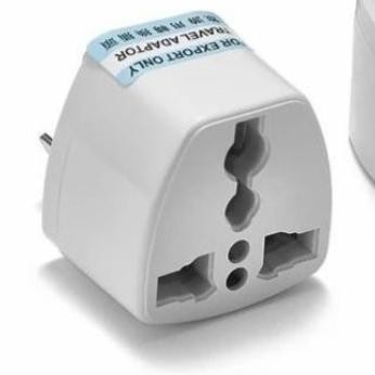 Promo - Travel Adaptor Australia Kaki 3 Steker Colokan Sambungan Universal