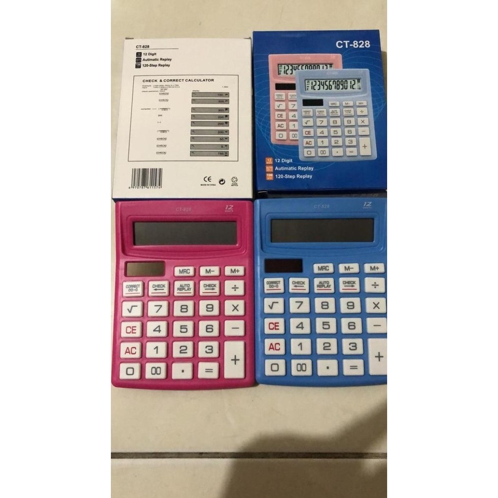 

Update! Kalkulator CT 828 / Calculator CT-828 / Alat Hitung ,.