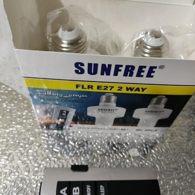Update FITING 2 Fitting +1 remote LAMPU E27 REMOTE CONTROL 2 Fitting .,