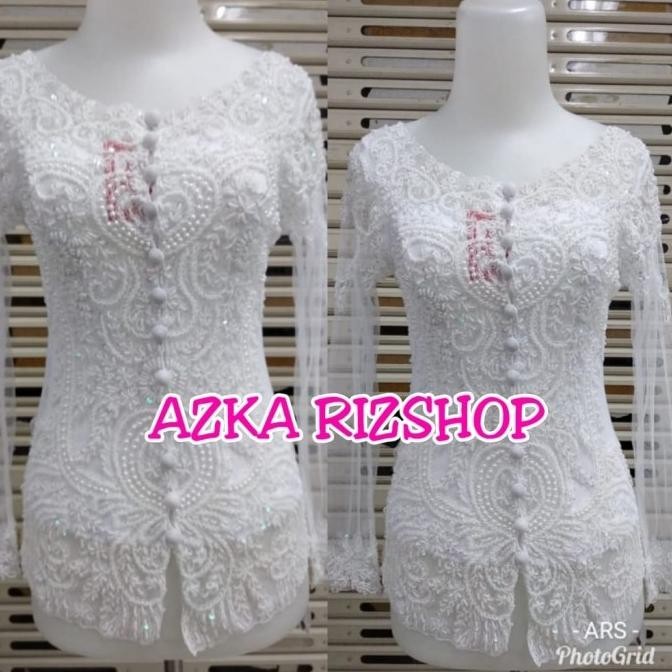 Terbaik Atasan Kebaya Akad Nikah Kebaya Putih Modern Berkualitas
