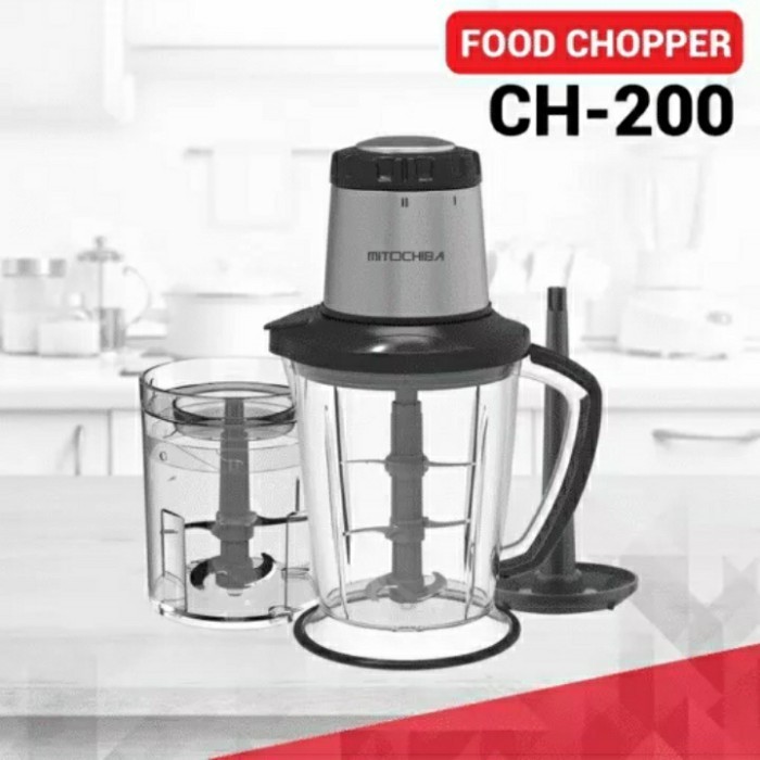 Mitochiba Food Chopper Blender Ch 200 Ch200 2L Original