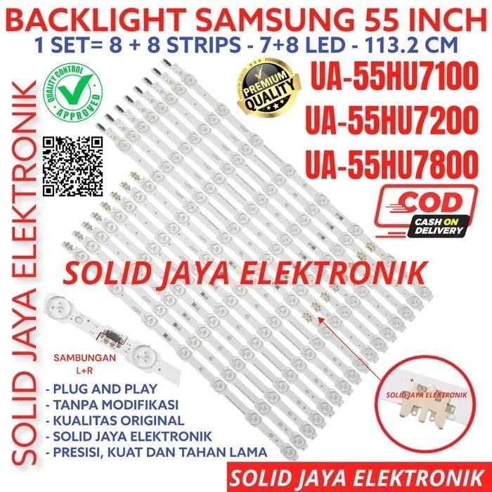 BACKLIGHT LED SAMSUNG UA-55HU7100 UA-55HU7200 UA55HU7800 LAMPU BL 55HU