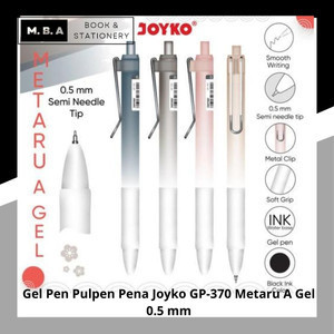 

Gel Pen Pulpen Pena Joyko GP-370 Metaru A Gel 0.5 mm