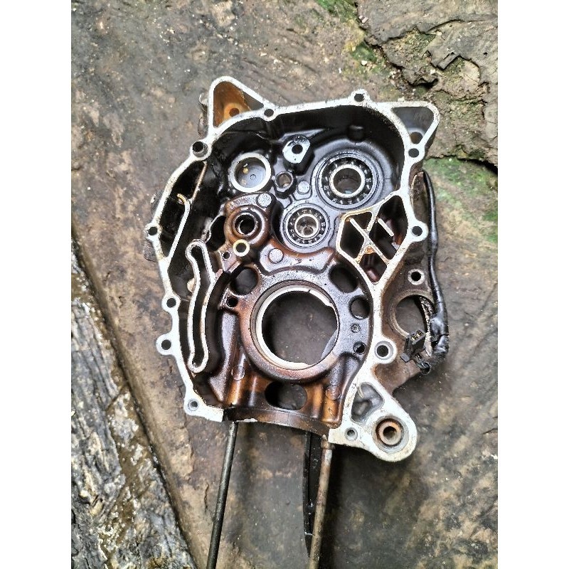 blok mesin motor Vega ZR sebelah kanan copotan motor