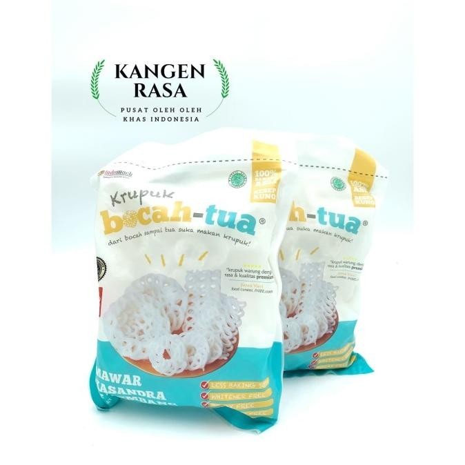 

Krupuk Bocah Tua 500Gr Mawar Original Limited Edition