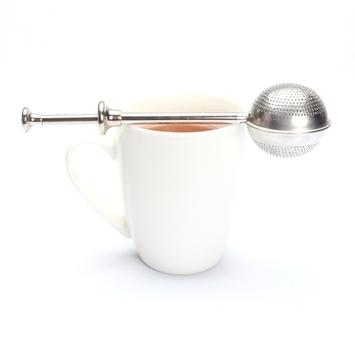 

Stainless Steel 304 Punching Large Telescopic Tea Strainer Tea Filter