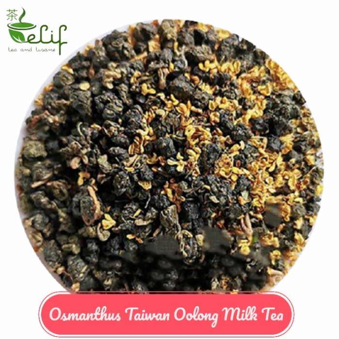 

Sweet Osmanthus Taiwan Oolong Milk Tea Loose Leaf Tea
