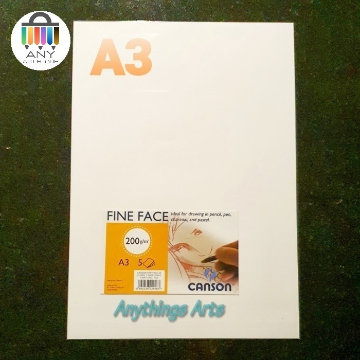 

Diskon Canson Fine Face A3 / Kertas Gambar 200Gsm Terbatas