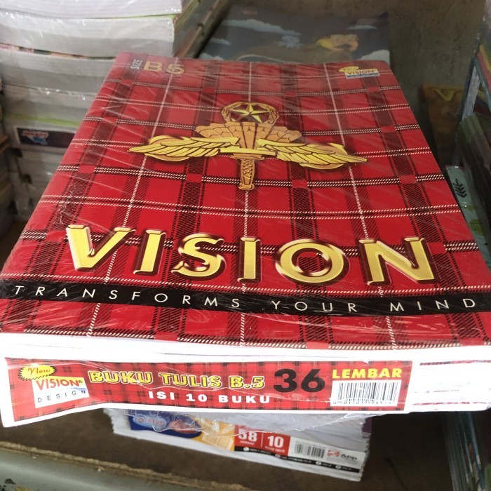 

Wow Buku Tulis / Buku Campus / Bigboss / Boxy Vision 36 Lb Grosir Murah Limited