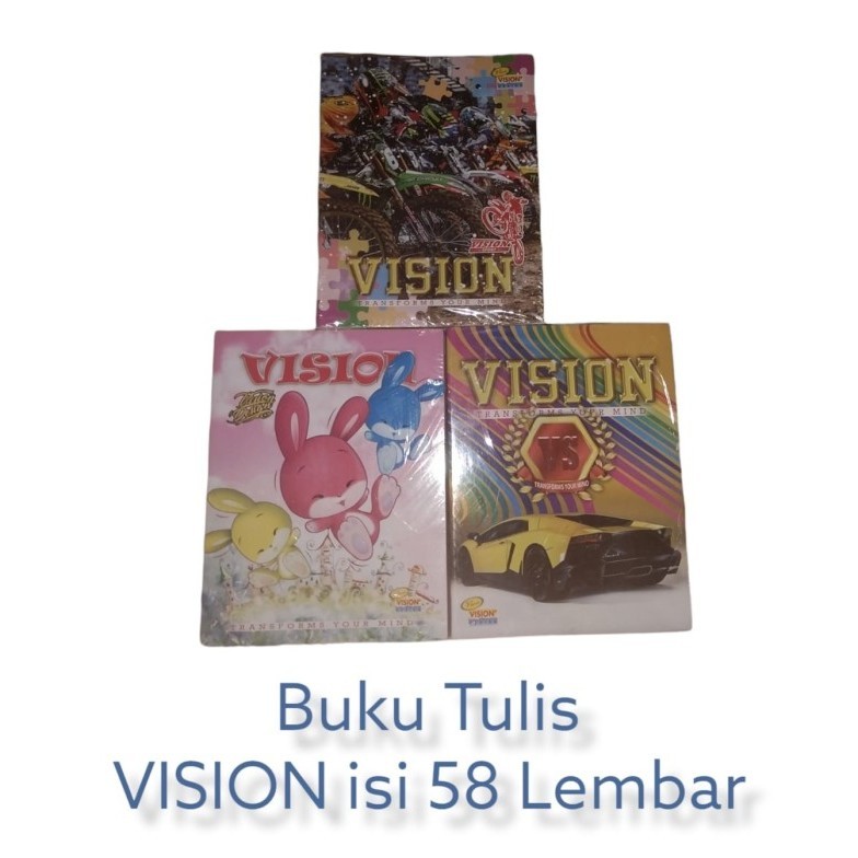 

Promo Bulan Ini Buku Tulis 58 Vision Murah