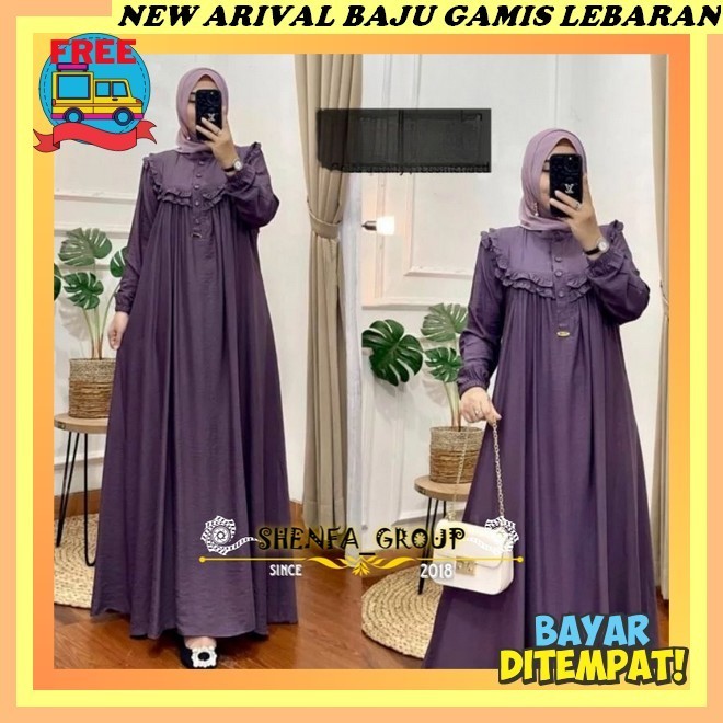 Promo Gila Atasan Tunik Crinkle Import Kondangan Wanita Jumbo Hijab Kekinian Terbaru 2023 Pusat Gros