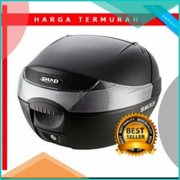 Box Motor Top Box SHAD SH33 + Bracket Vario125 - Vario150 - Beat SHAD