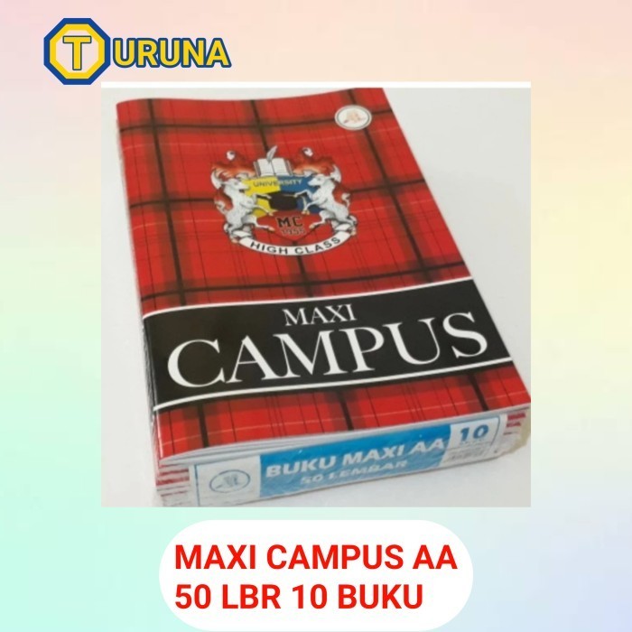 

Berkualitas Buku Tulis Maxi Campus Aa Buku Sekolah 50 Lembar Isi 10 Hot Sale