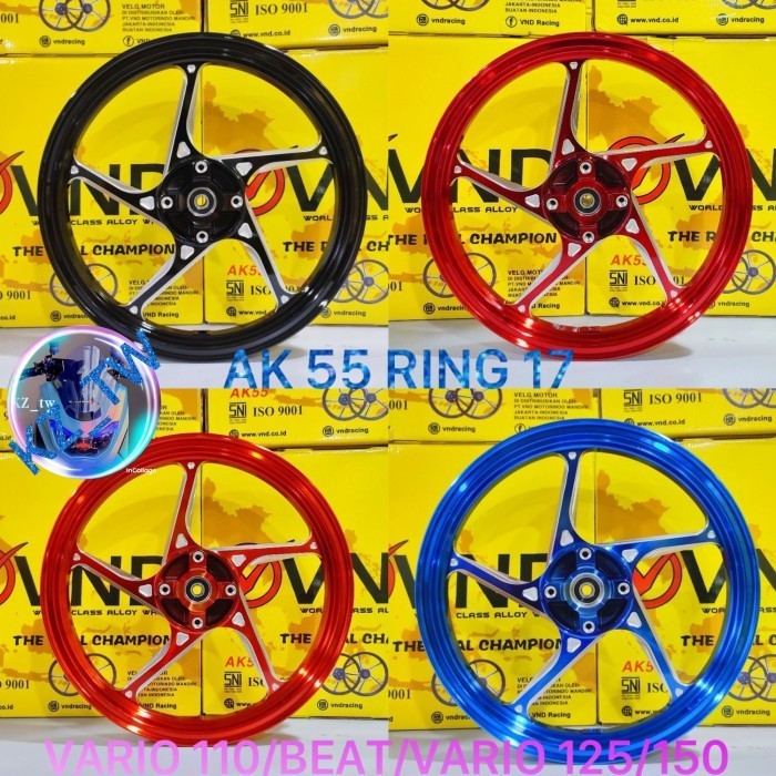 VELG VND AK55 RING 17 UK 140/160X17 VND -BEAT/VARIO 125/150