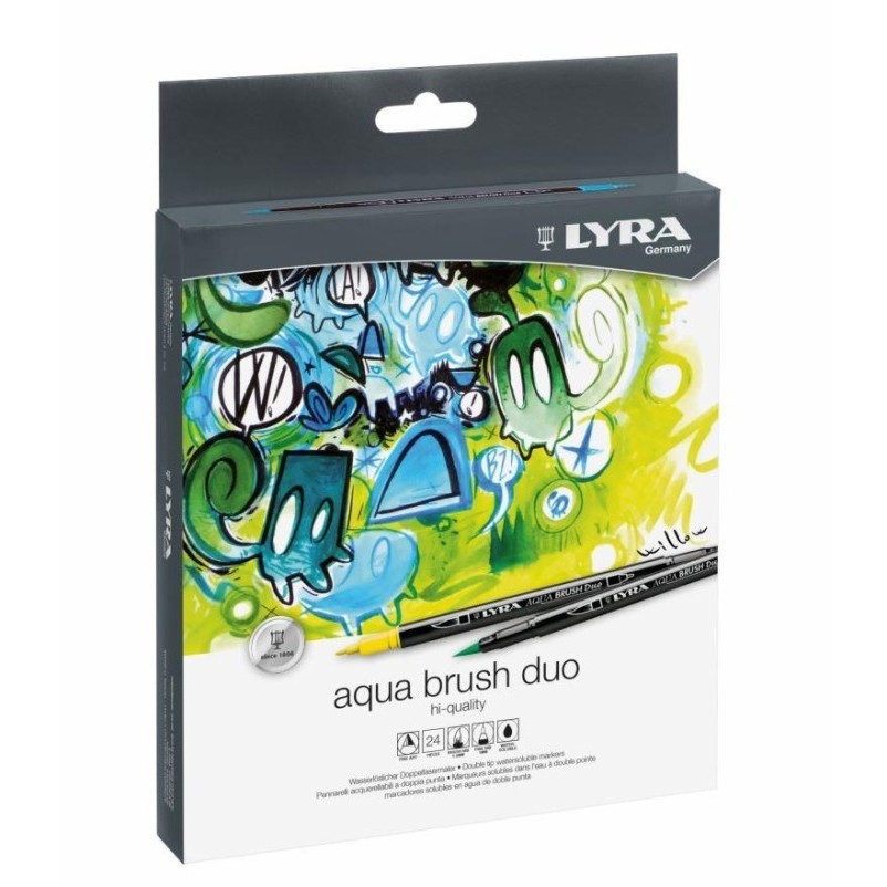 

LYRA Aqua Brush Set 24 Colors PROMO