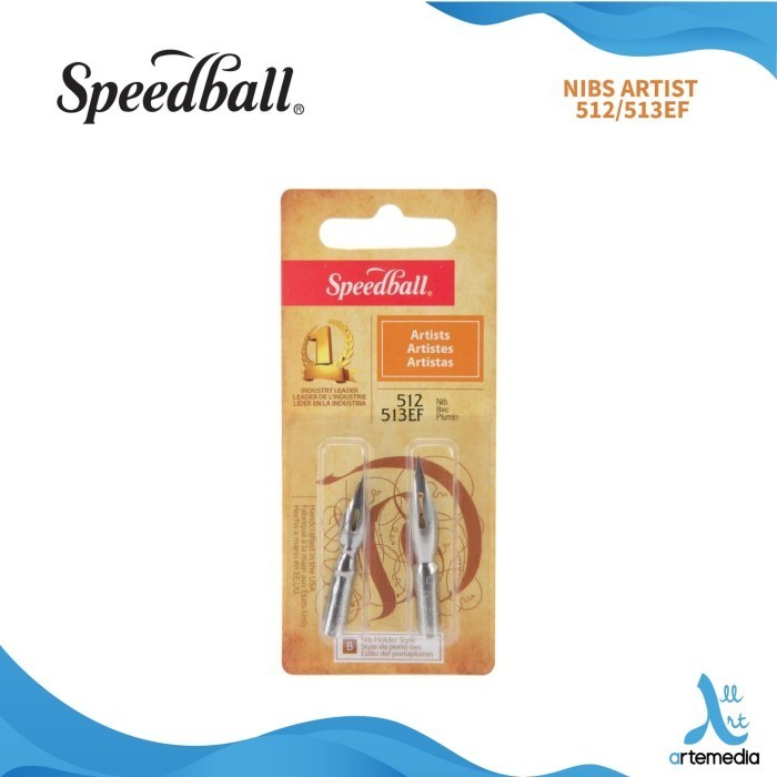 

Mata Pena Kaligrafi Speedball Artists 512 & 513 Nibs Calligraphy TERMURAH