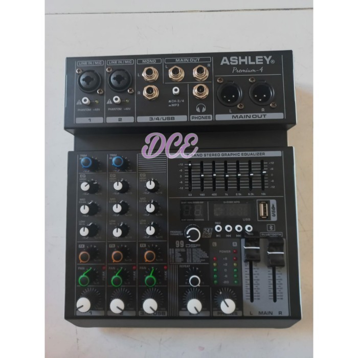 New Produk Terbaru Mixer Audio Ashley Premium 4 4Channel Premium4 Pc Soundcard Recording