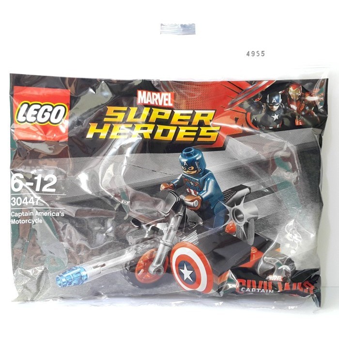 Lego Minifigure Super Heroes Polybag America Bicycle