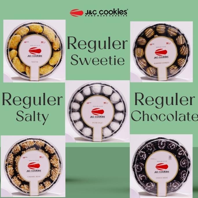 

Kue Kering JNC Cookies Kue Lebaran Toples Regular J&C Cookies