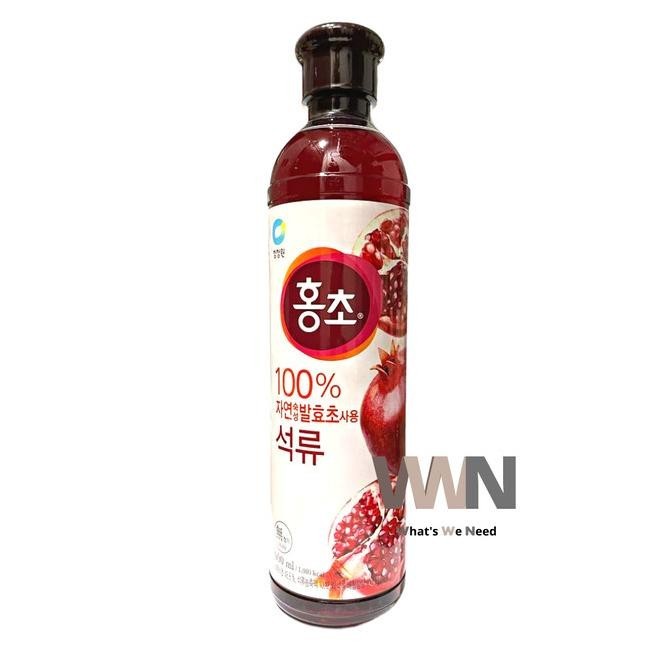 

Daesang Hongcho Fruit Vinegar Pomegranate Drink 900ml - Cuka Delima IIbs