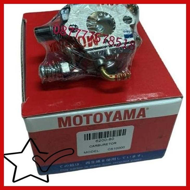 [SKBL] KARBURETOR CHAIN SAW MOTOYAMA CS 10000 SPARE PART MESIN POTONG KAYU MOTOYAMA CS 10000