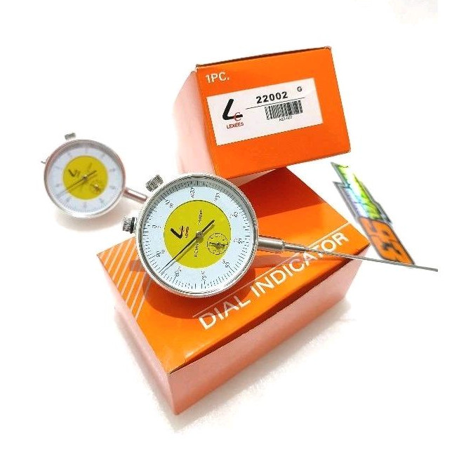 dial indicator dial gauge box orange alat ukur dial indikator busur dial busur drajat